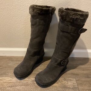 NWT BareTraps tall wedge boots